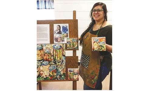 Nicole Gagner art show at Bowdon's Duck Fest- 11.5.16 issue Image
