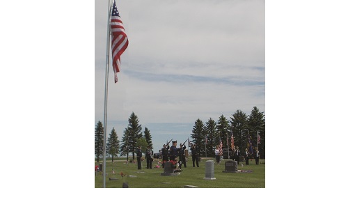 Fessenden's Memorial Day salute Image