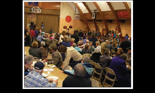More than 400 crowd gym for Larsen benefit-Jan. 19 issue Image