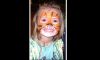 Tiger face Aubrey Thorson at carnival - Apr 20 issue Image