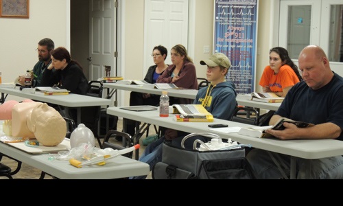 EMT training class Image