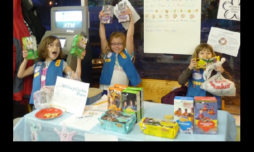 Excited about Girl Scout cookie sales-Feb. 16 2013 issue Image