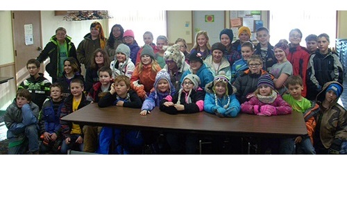 F- B classes donation Image