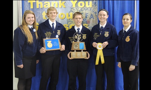 F-B FFA - 1st place in State Agronomy-Mar 30 issue Image