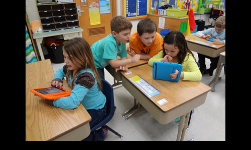 F-B first graders Image