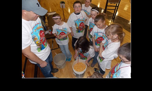 Joel Schimke at Farm Safety Day - Apr 20 2013 issue Image