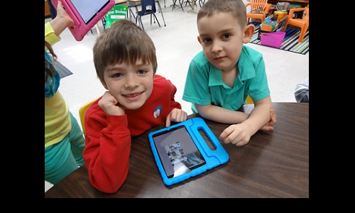 First graders at F-B Image