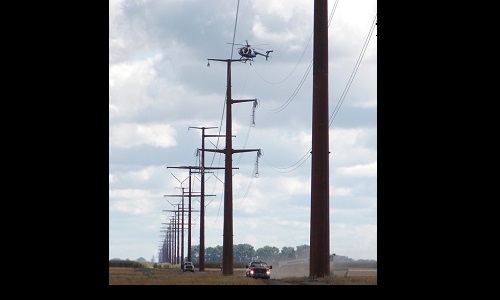 Helicopter strings lines Image