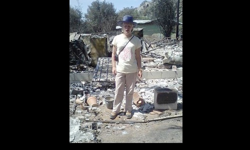Jeannie Nelson loses home to AZ fire Image