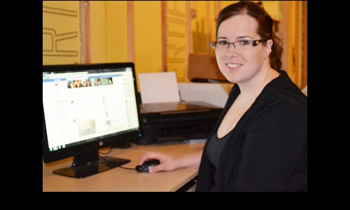 Sara Schindler with Harvey Rummage Sale-Feb. 23 Issue Image