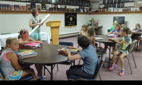 School at church Image