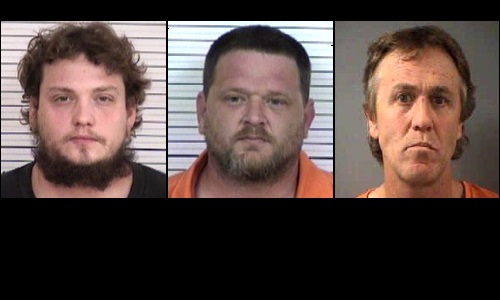 Three arrested on drug charges Image