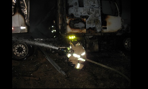 Fire closes Hwy. 52-Feb. 16 2013 issue Image