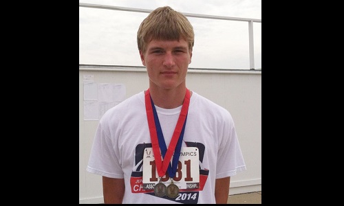 Payton at Jr Olympics Image