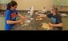 McKayla & Jaye bake cookies for fundraiser - Apr 20 2013 Image