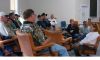 Heitkamp visits to Wells Co. Image