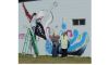 Mural artwork in Harvey Image